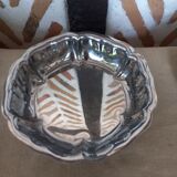 Lot de 2 plats creux inox