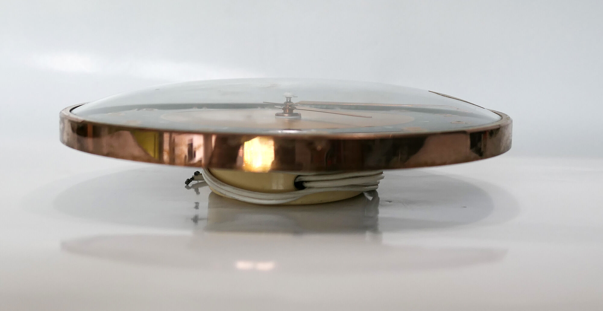 Metamec electric wall clock made in england