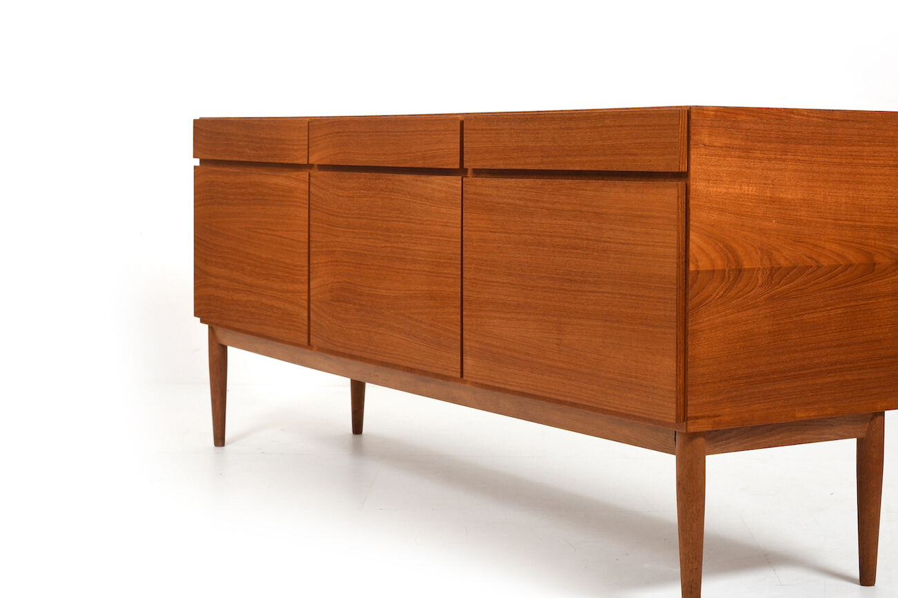 Danish Teak & Oak Sideboard by Ib Kofod-Larsen