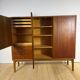 High mid-century modern teak sideboard – 1960s Scandinavian design