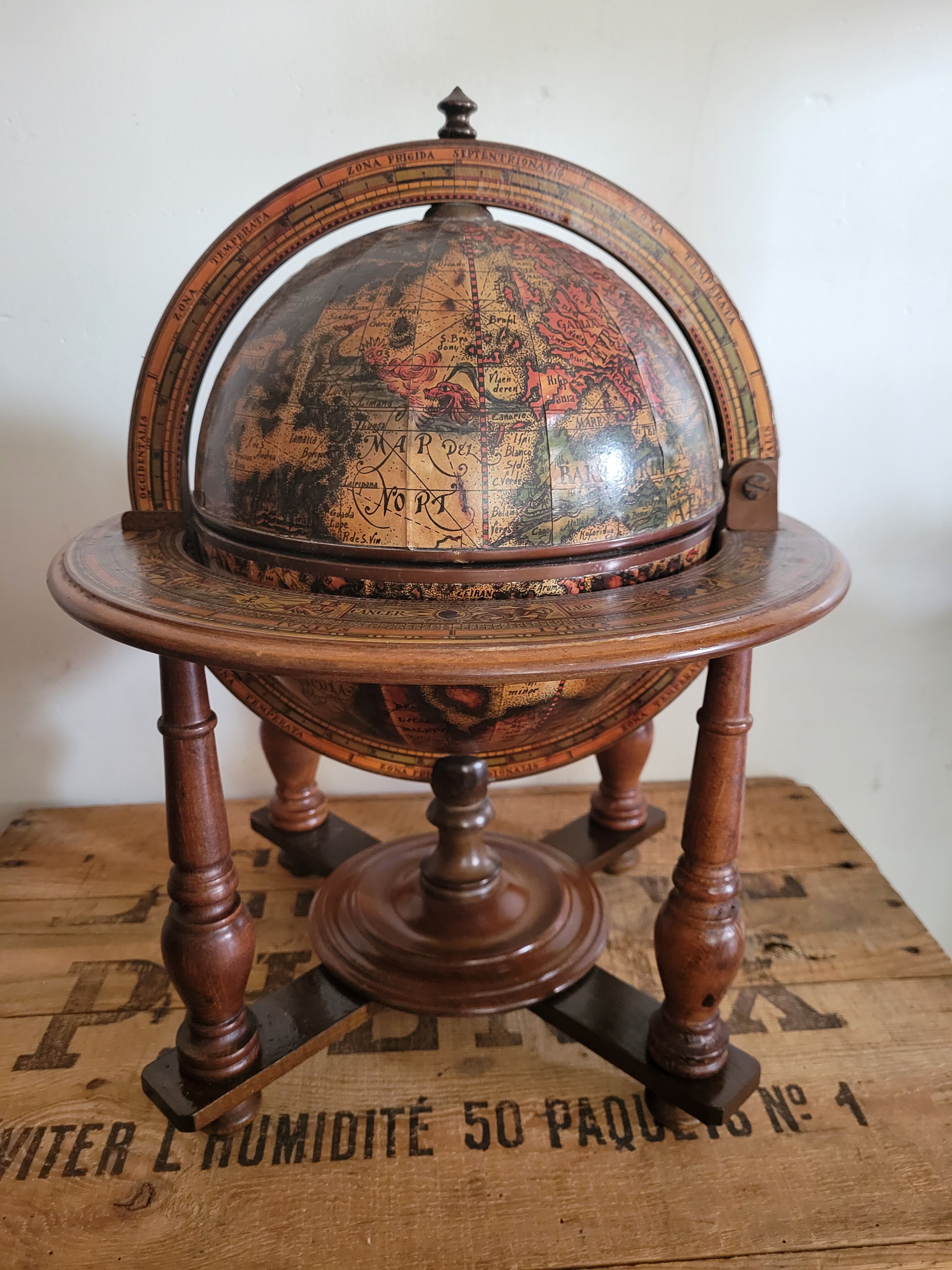 Italian globe ice bucket