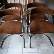 4 chaises par Renato Zévi pour Roche Bobois 1970