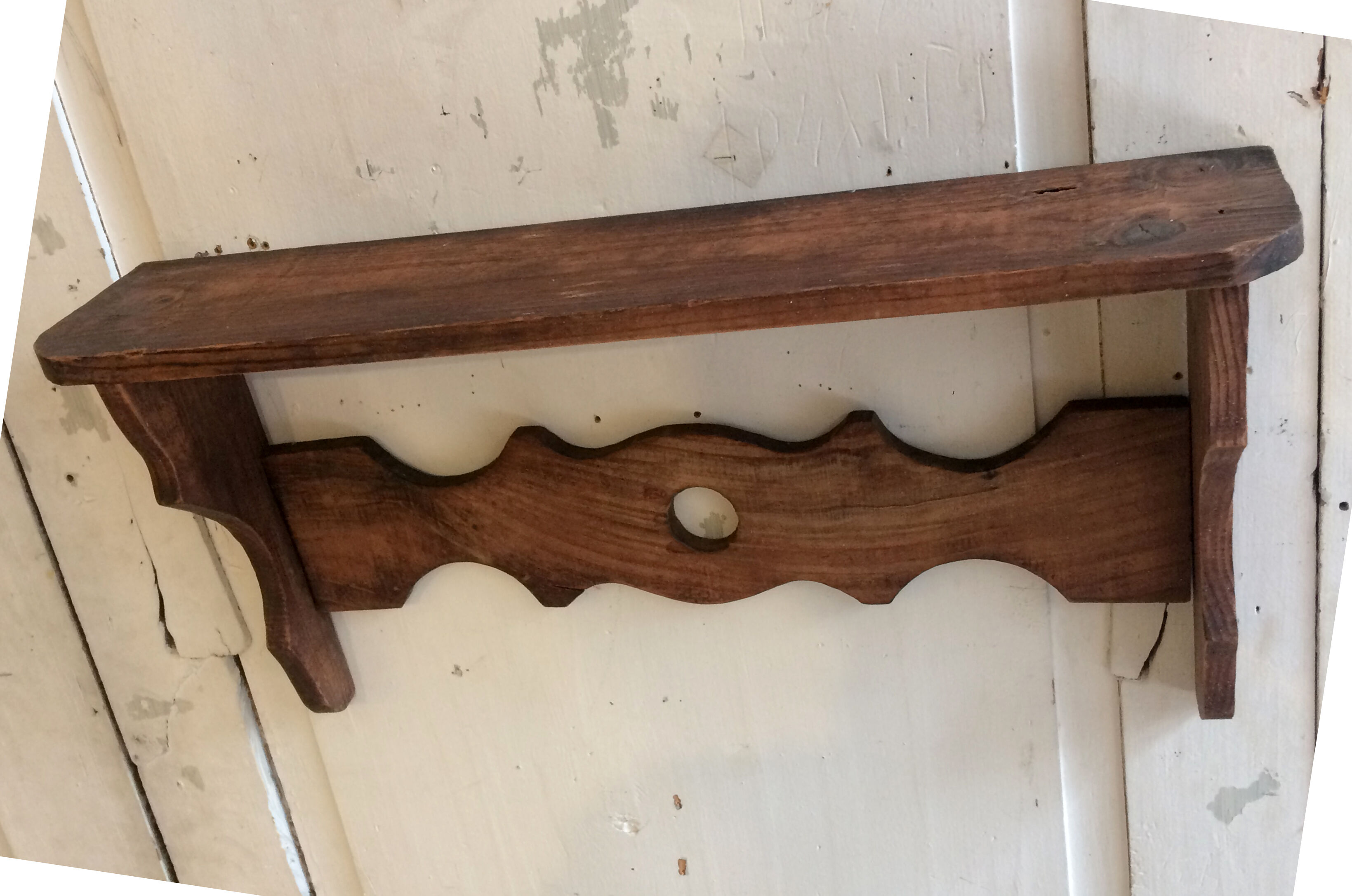Étagère murale néo rustique