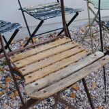 Set of folding Bistro chairs
