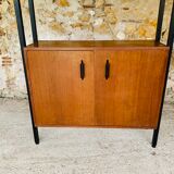 Vintage 2-compartment wall unit, 1960