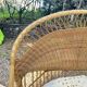 Vintage seventies rattan children's basket.