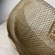 Gold metal basket
