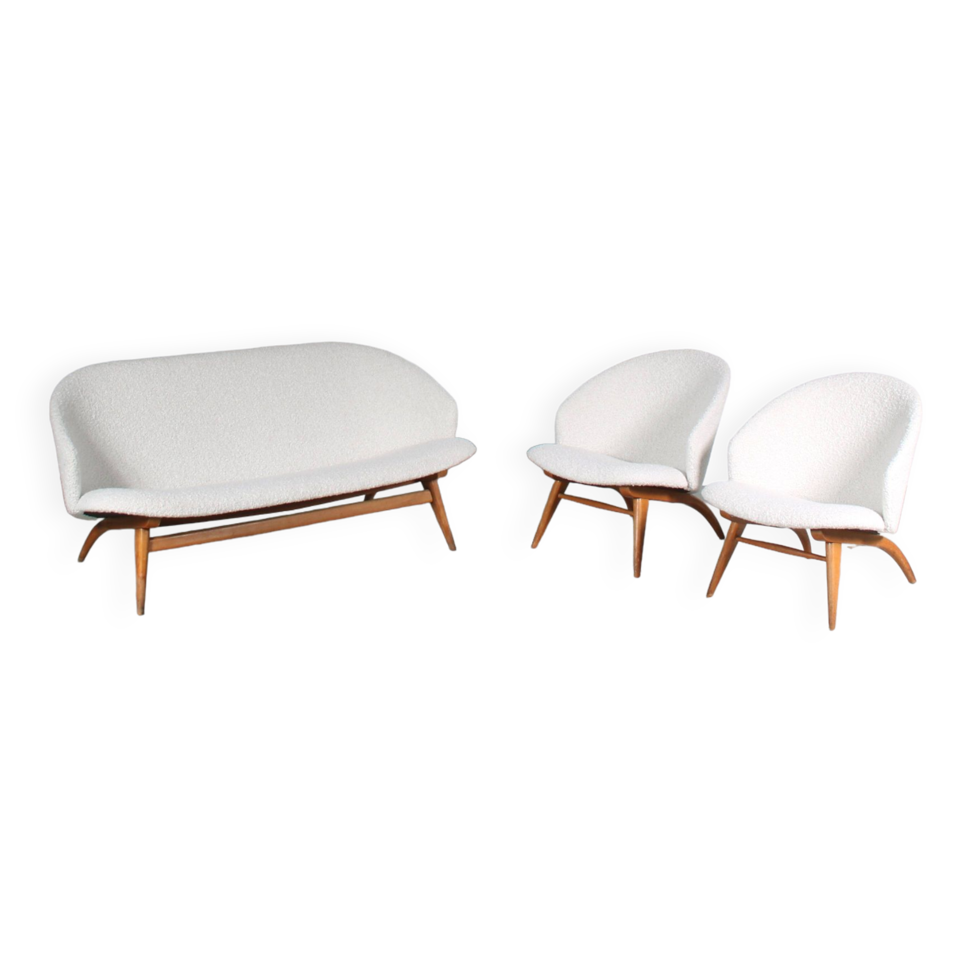 Living Room Set by Theo Ruth for Artifort, Netherlands 1950