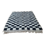 Handmade wool Berber rug 250x150 cm