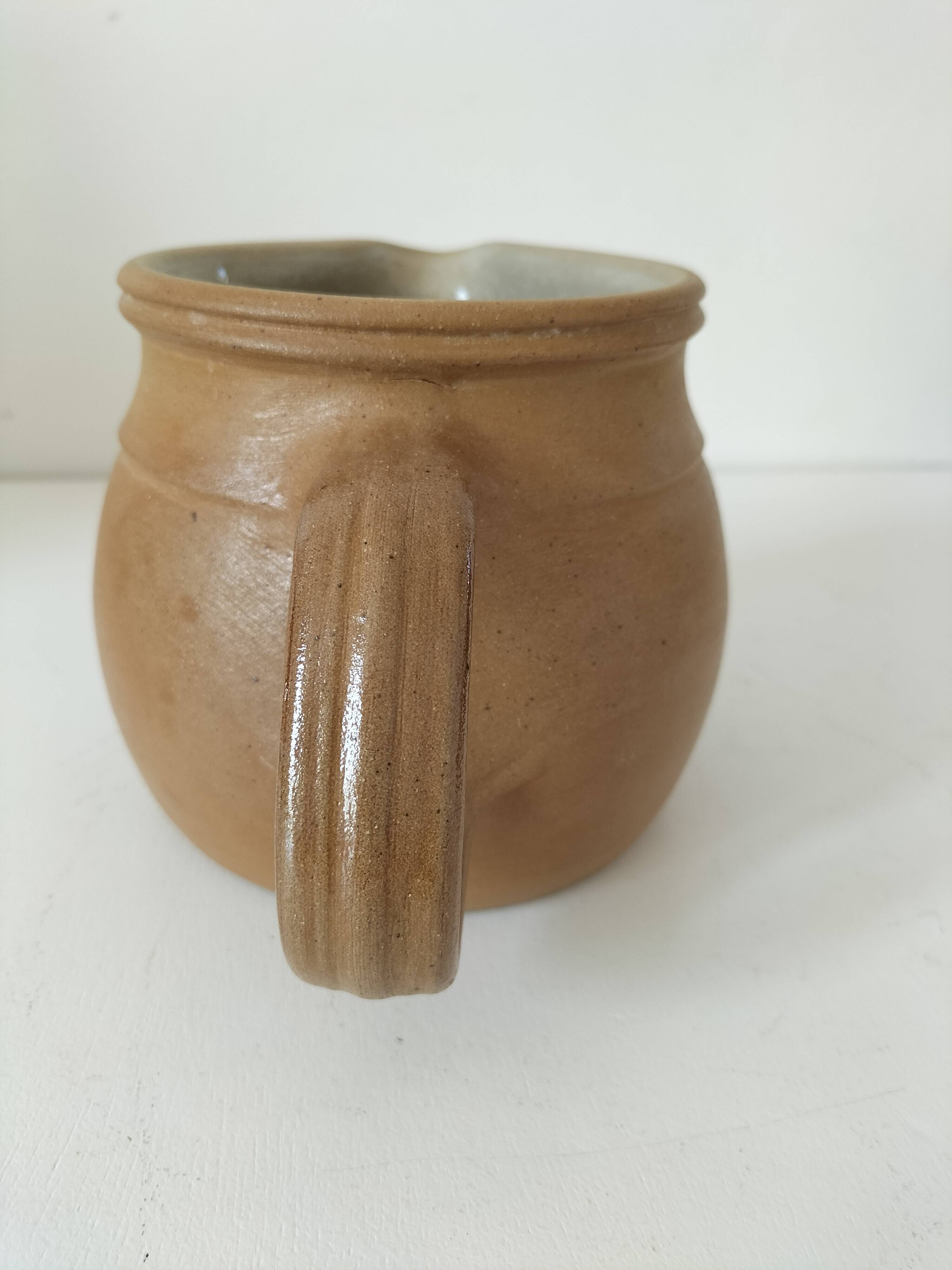 Stoneware jug - Pottery of Mottes (Burgundy)