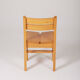 Set of 4 wooden chairs,1940s