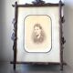 Antique Frame carved wood measurements 49 cm x 39 cm