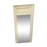 Louis XVI style mirror in wood and patinated stucco 20th century