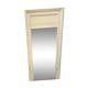 Louis XVI style mirror in wood and patinated stucco 20th century