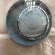 Scandinavian Glass Bowl Signed by Per Lütken Holmegaard Vintage 195