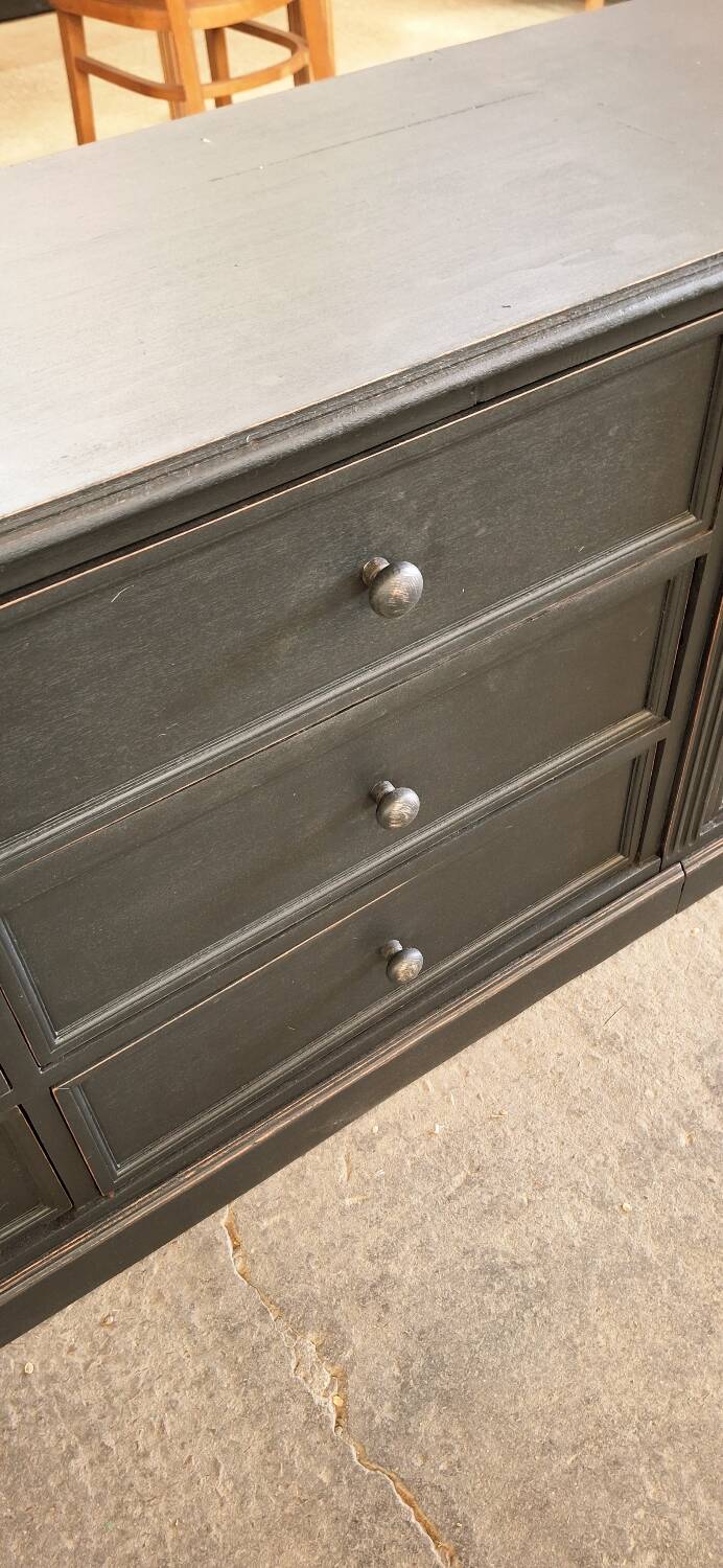 Craft cabinet with drawers