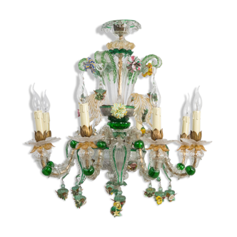 Venetian Murano glass chandelier