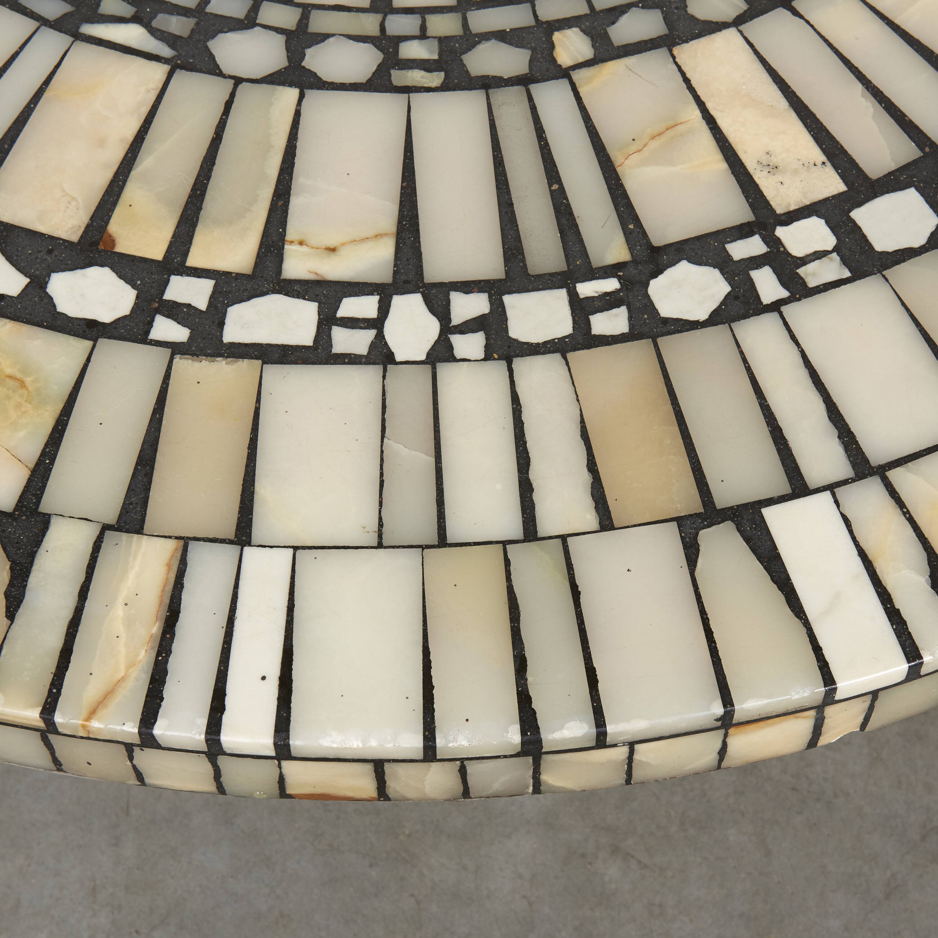 Mosiac marble coffee table by Heinz Lilienthal, 1960s