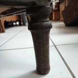 Bonnetière man standing cabinet a door