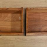 Solid Mahogany Bookcase, India - 20th Century