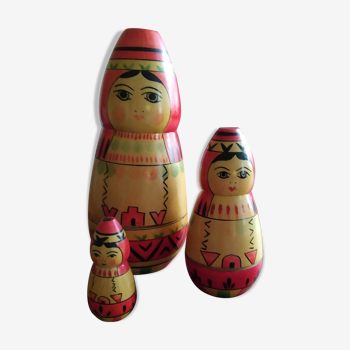 Wooden dolls