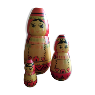 Wooden dolls