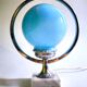 Vintage Art Deco/Space Age lamp from the 1970s.