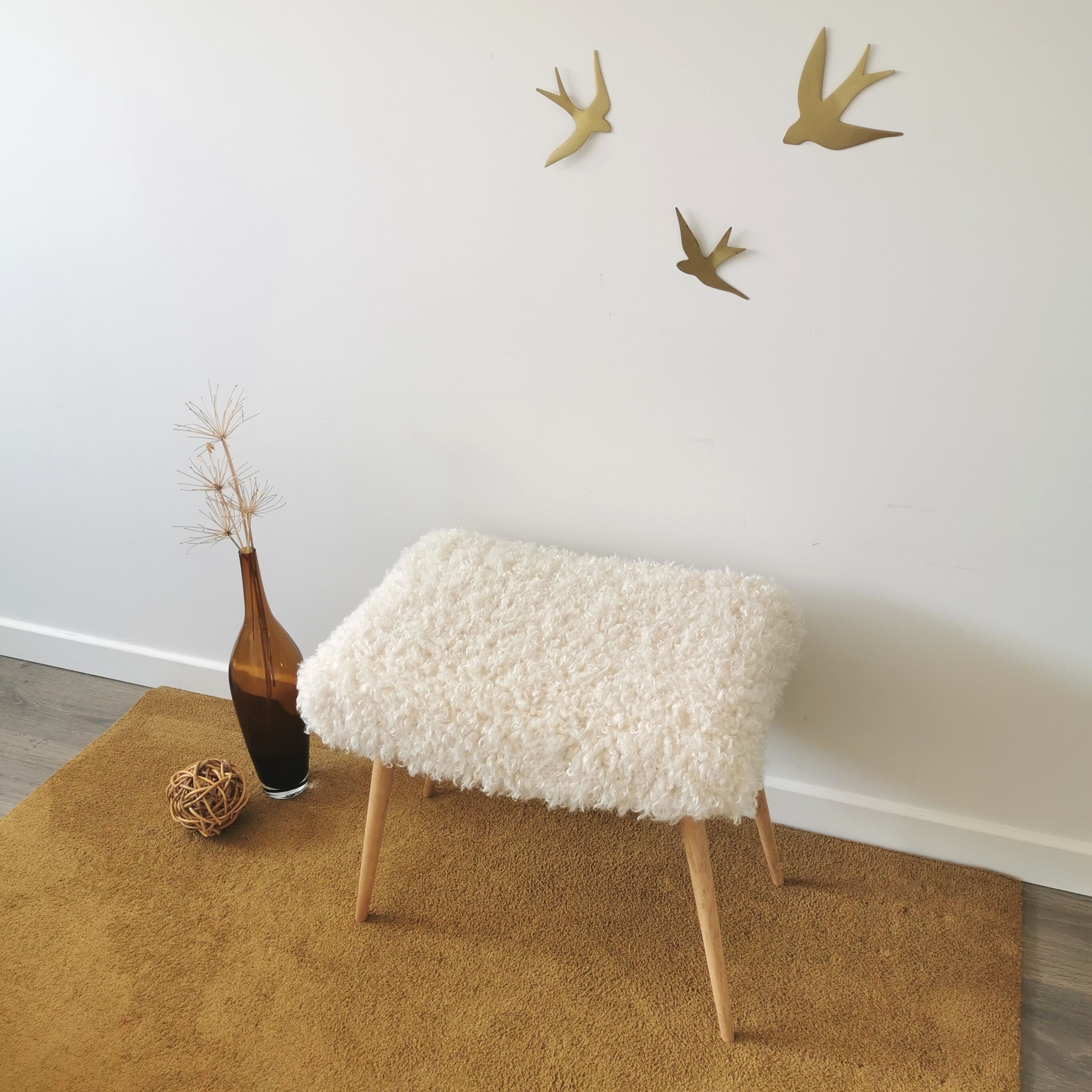 Scandinavian footrest