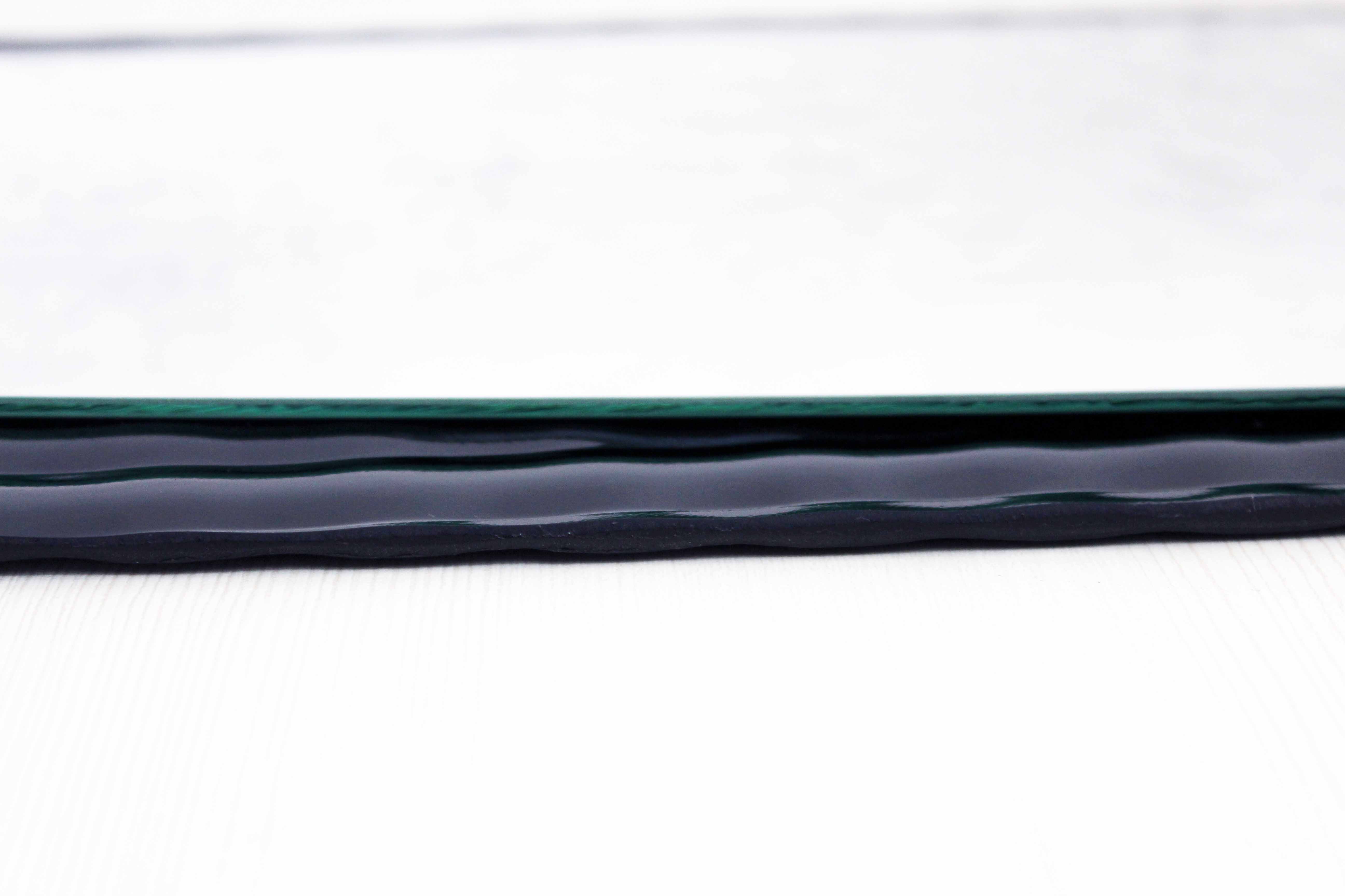 Free-form glass mirror - 80x33cm