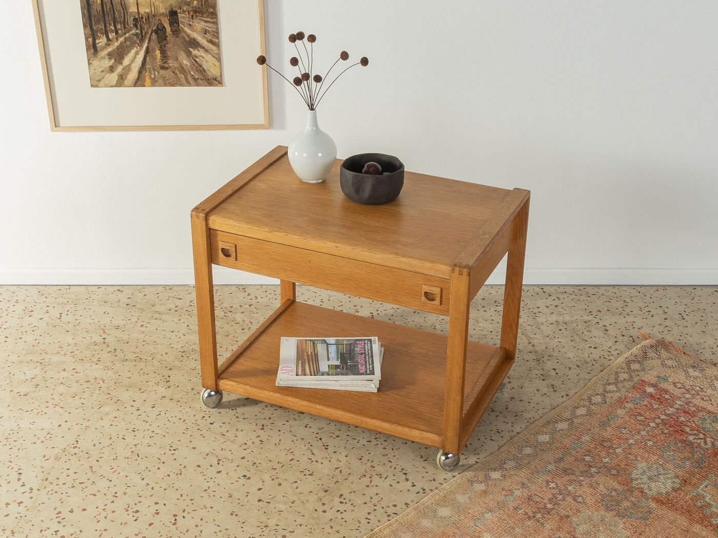 1960s serving trolley