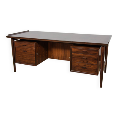 Bureau indépendant en palissandre du milieu du siècle, modèle 207, par Arne Vodder pour Sibast,