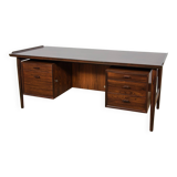 Mid-Century Rosewood Freestanding Desk Model 207 by Arne Vodder for Sibast,