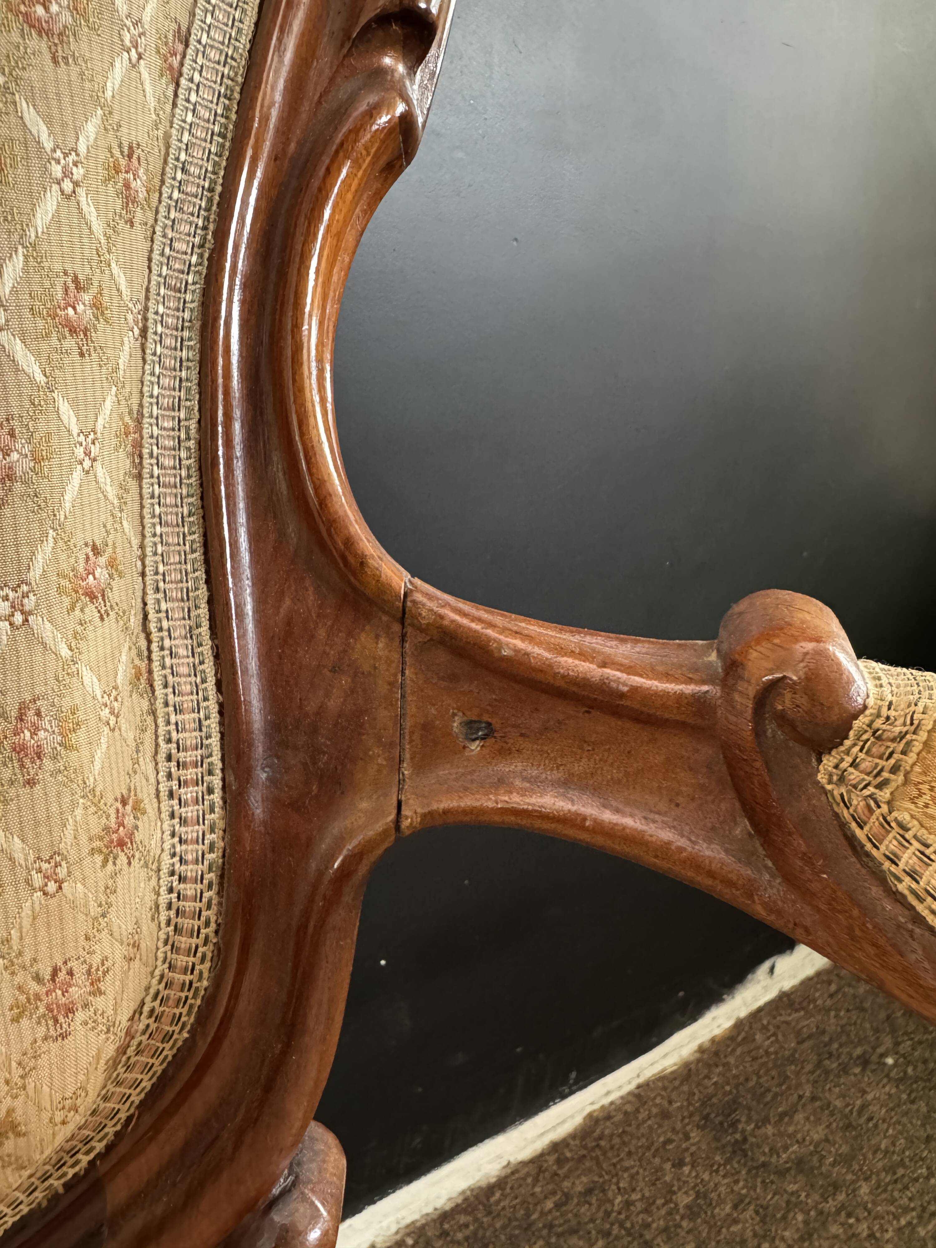 Fauteuil cabriolet – Fin XVIIIe / Début XIXe ?