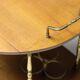 Brass and walnut bar cart by Cesare Lacca