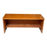 Scandinavian wooden shelf 1950 120x45cm