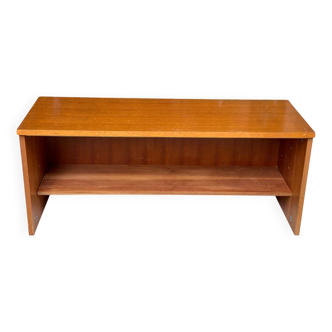 Scandinavian wooden shelf 1950 120x45cm