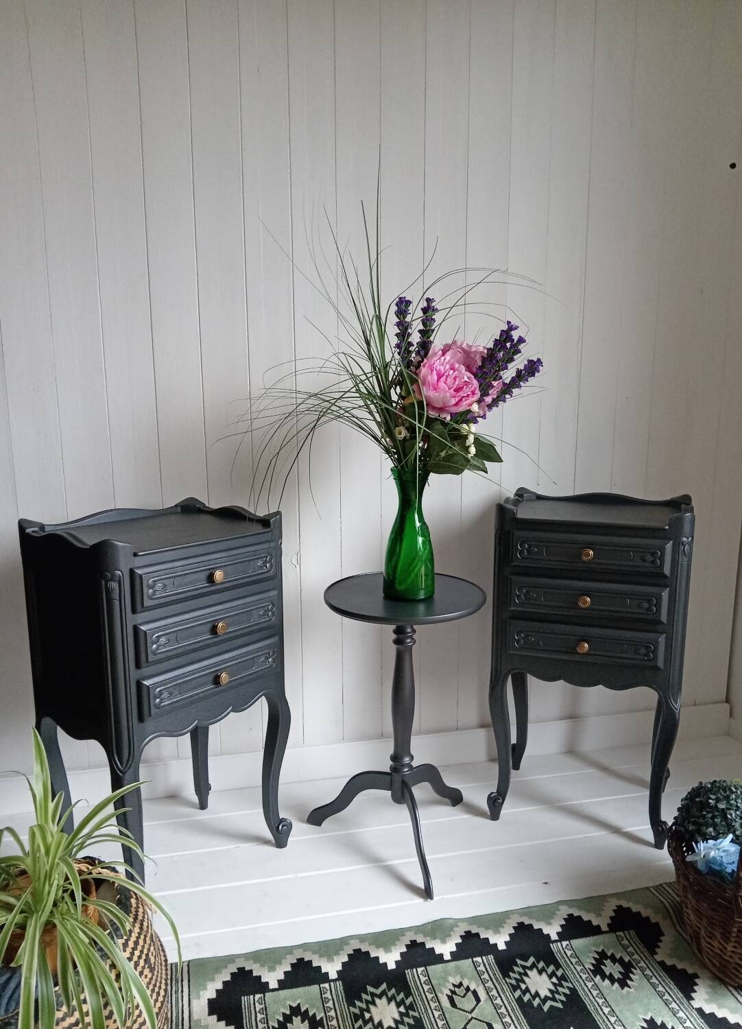 Paire de tables de chevet