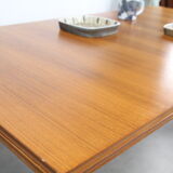 Rectangular table of meal Scandinavian teak