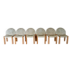 Ciambotto chairs by De Pas D’urbino and Lomazzi