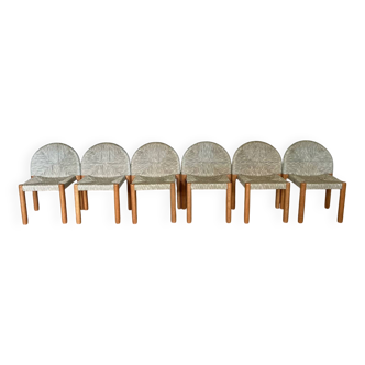 Chaises Ciambotto de De Pas D’urbino et Lomazzi