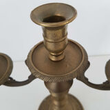 Old brass chandelier 3 branches