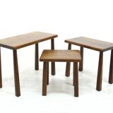 Oak Nesting Tables.