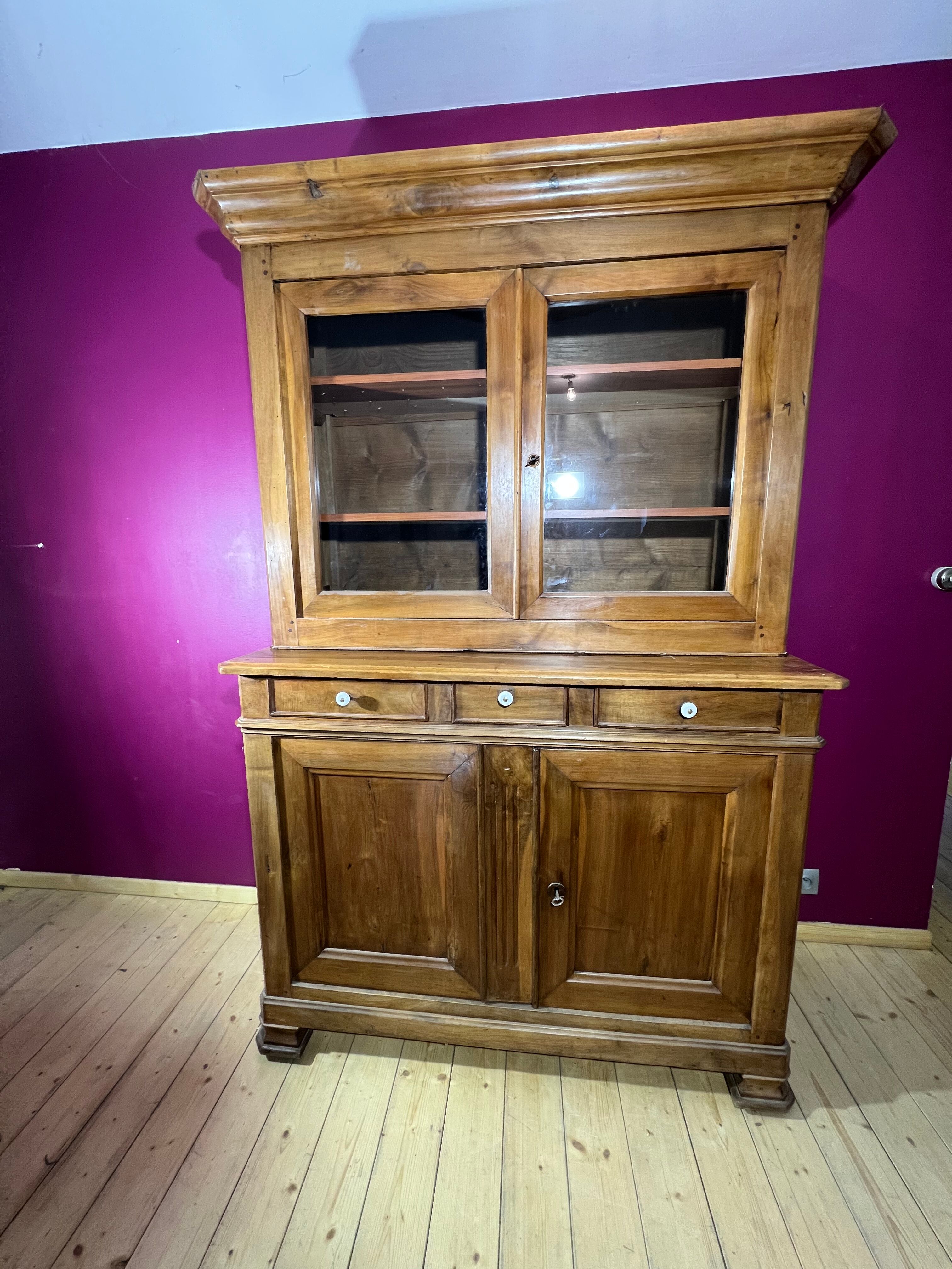 Wooden storage cupboard