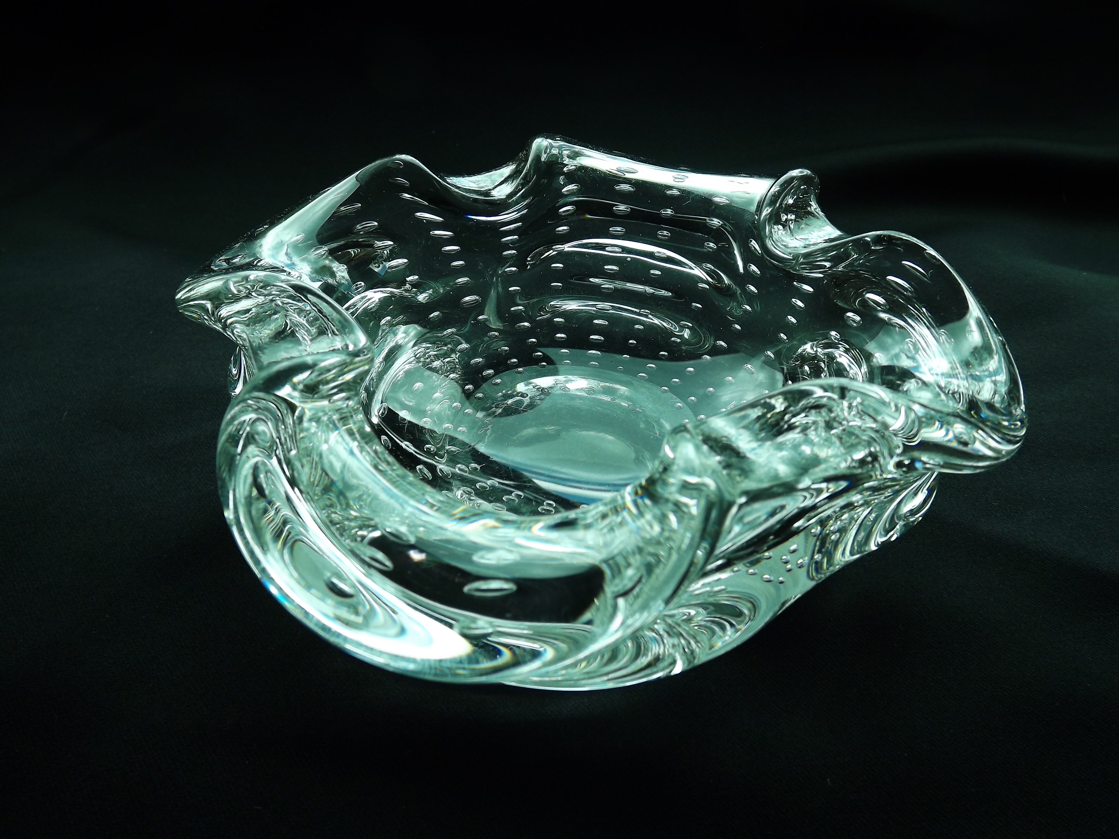 Val St Lambert ashtray
