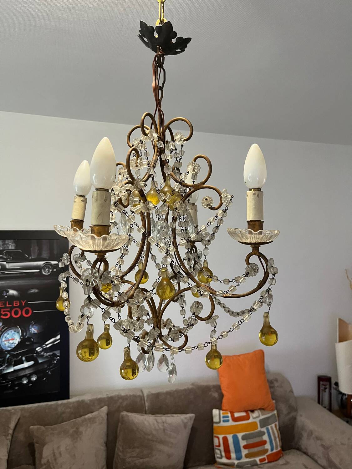 Hanging chandelier Italy