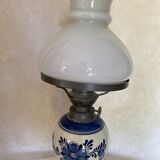 Vintage kosm brenner opaline kerosene lamp
