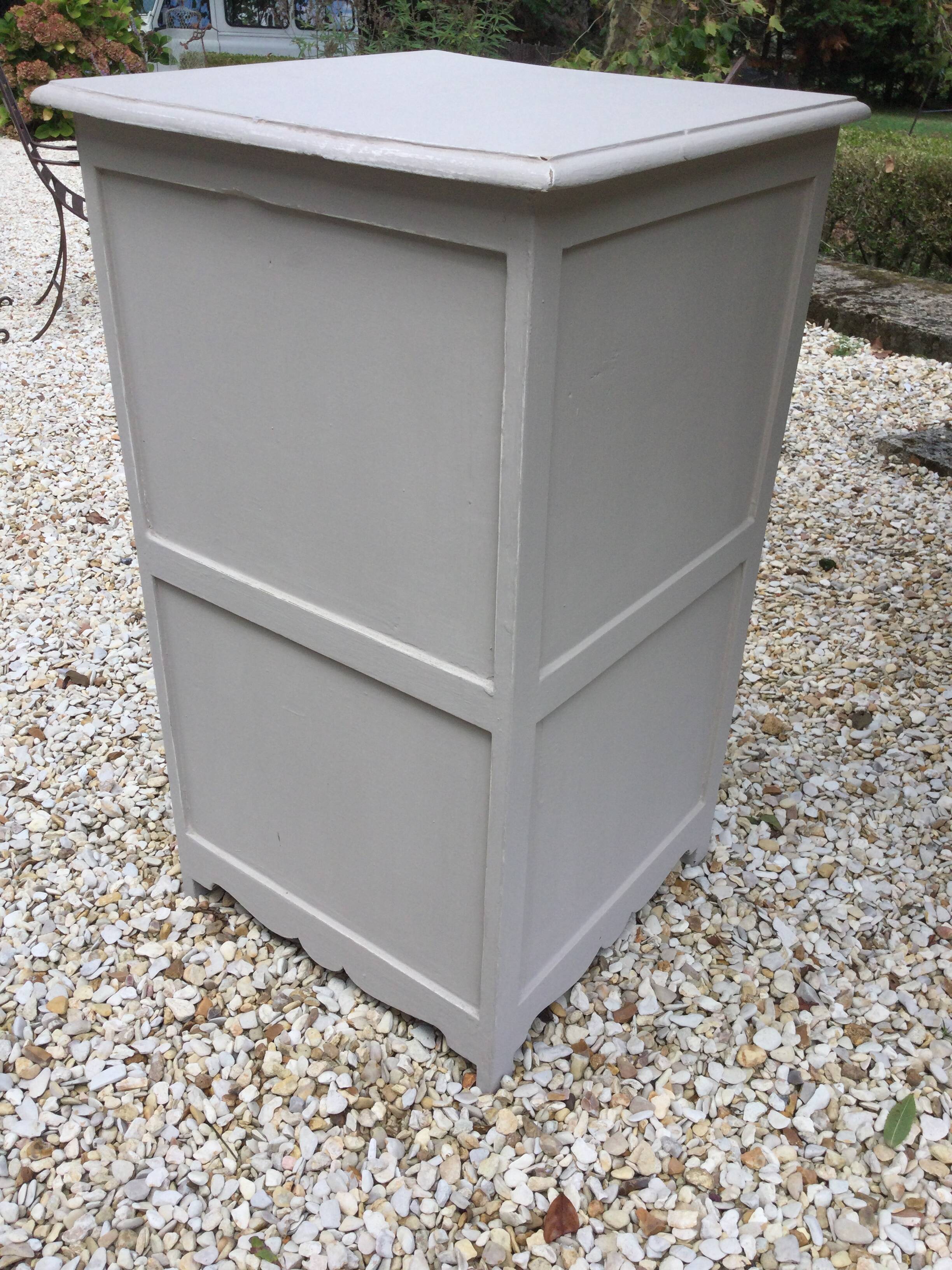 Small old patinated piece of furniture