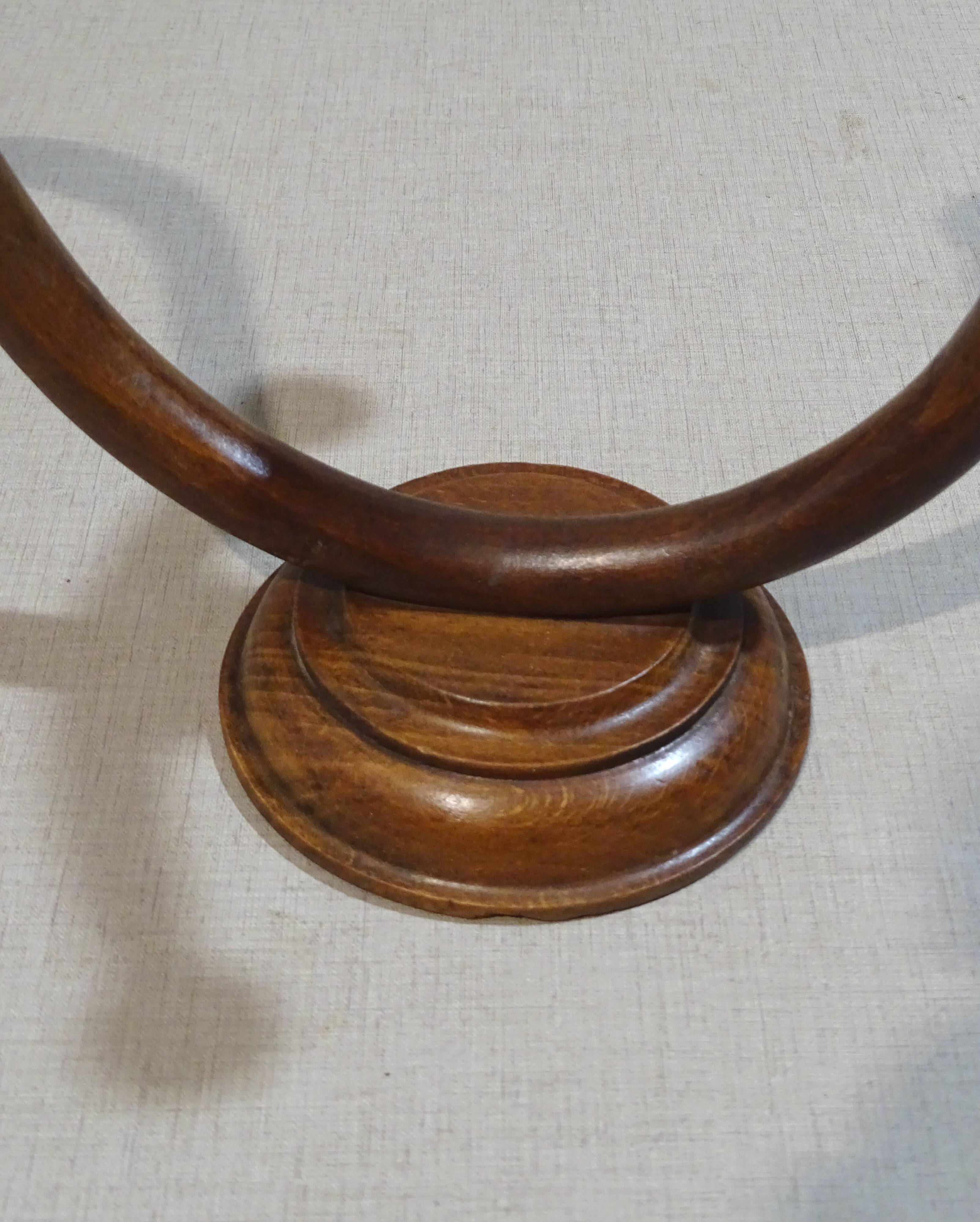 Thonet Single Wall Hook N°1, Ca1900 hat holder