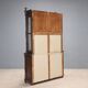 Antique rosewood library, neoclassical decorations, 19th century