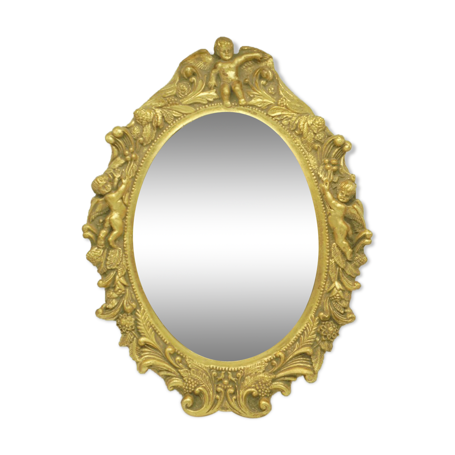 Oval mirror 53x40cm